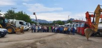 AFET KOORDINASYON MERKEZI - Nazilli Belediyesi Yağış Hazırlıklarını Tamamladı