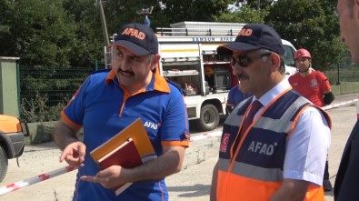 Samsun AFAD'dan Nefes Kesen Deprem Tatbikatı