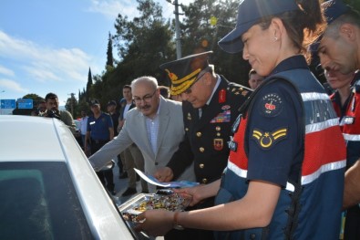 Korgeneral Çitil, Vali Köşger İle Birlikte Aydın'da Bayram Trafiğini Denetledi