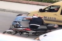 MİNİBÜS ŞOFÖRÜ - Tartıştığı Adamın Başına Kaskla Vurdu