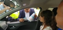 FUAT GÜREL - Vali Broşür Dağıtıp Sürücüleri Uyardı