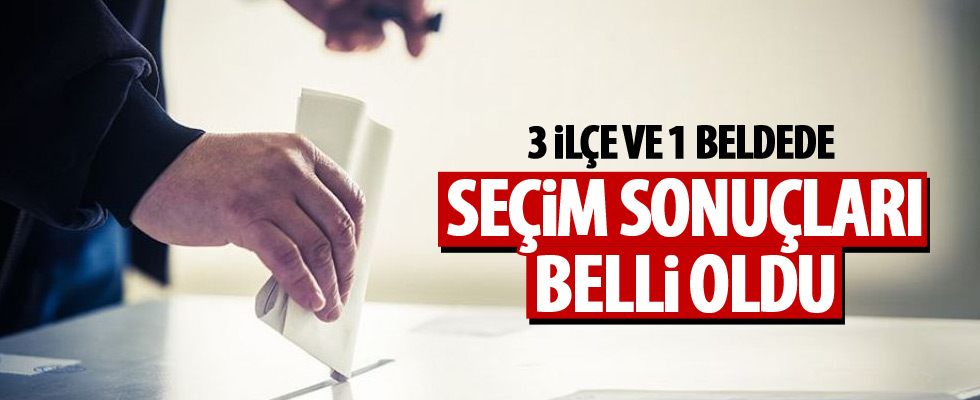 Yeniden yapılan seçimlerde sonuçlar belli oldu