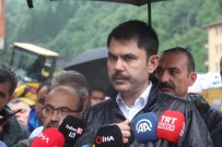 İKLİM DEĞİŞİKLİĞİ - Bakan Kurum Sel Bölgesinde