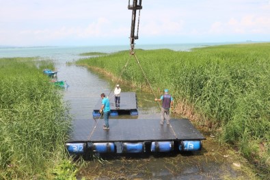 Balıkçıların Yaşadığı Sorun Yüzer İskele İle Giderildi