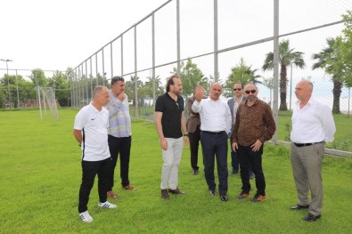 Başkan Söğüt Ve Üzülmez, Kocaelispor'un Yeni Tesislerini Gezdi