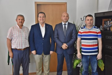 Büyükşehir Genel Sekreteri Tozlu'dan Başkan Dutlulu'ya Ziyaret