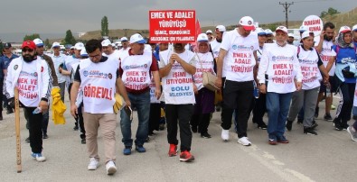 'Emek Ve Adalet Yürüyüşü'nde 10. Gün