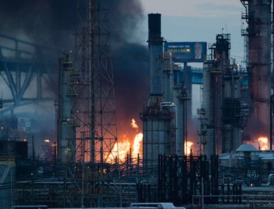 ABD'de rafineride patlama