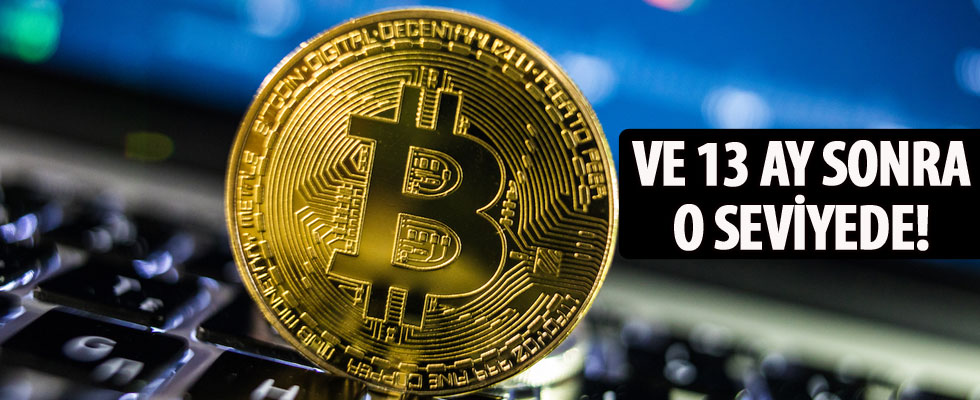 Bitcoin 13 ayın zirvesinde!
