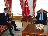 NEÇİRVAN BARZANİ - Cumhurbaşkanı Erdoğan, Barzani'yi kabul etti