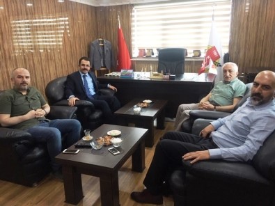 Cumhuriyet Başsavcısı Ramazan Murat Tiryaki, BGC'ye Veda Ziyaretinde Bulundu