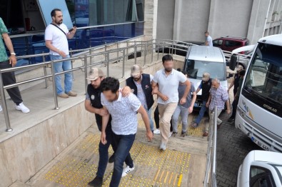 FETÖ'dan Gözaltına Alınan Öğretmen, Polis Ve Doktorlar Adliyeye Sevk Edildi
