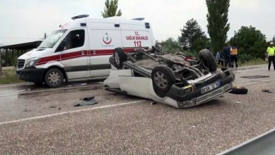 Hastane Yolunda Trafik Kazası Açıklaması 1 Ölü, 5 Yaralı