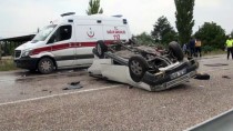 BAŞAĞAÇ - Hastane Yolunda Trafik Kazası Açıklaması 1 Ölü, 5 Yaralı