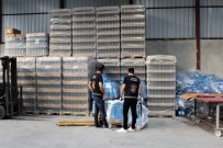 SAHTE İÇKİ - İzmir'de Tonlarca Sahte İçki Yakalandı