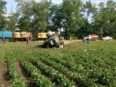 Rusya'da Helikopter Düştü, Pilot Öldü