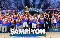 Şampiyon Anadolu Efes, Kupasını Aldı