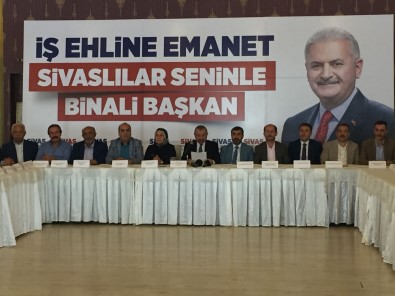 Sivaslılardan Binali Yıldırım'a Tam Destek