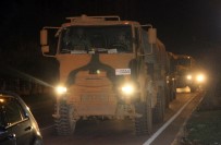 CEPHANELİK - Suriye'ye Askeri Araç Ve Komando Takviyesi