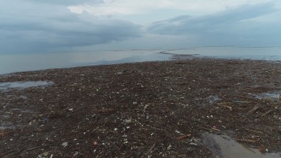 Trabzon'da Şiddetli Yağışlar Sonrası Deniz Çamura Bulandı