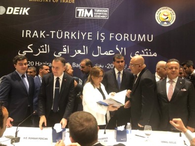 Türkiye-Irak İş Forumu'nda Irak'ta Yaşanılan Sorunlar Anlatıldı
