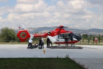 Ambulans Helikopter Kalp Krizi Geçiren Hasta İçin Havalandı Haberi