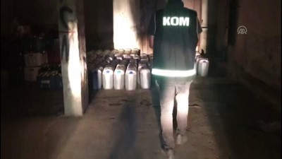 Antalya'da Sahte İçki Operasyonu