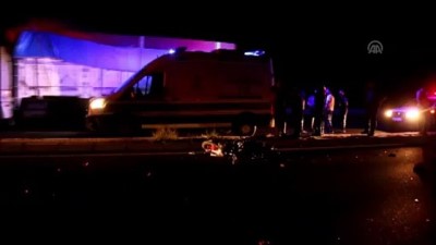 Aydın'da Refüje Çarpan Motosikletin Sürücüsü Öldü