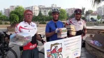KAZANCı - Bisikletle 310 Kilometre Kitap Taşıyacaklar