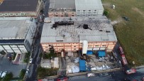 HADıMKÖY - Büyükçekmede'ki Yangın Faciası Havadan Görüntülendi