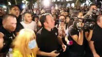 Gürcistan'da Protestocular Ve Polis Arasında Arbede