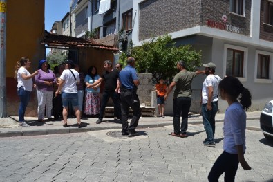 (Özel) Sokaktaki Çocukların Oyununa Kızan Mahalle Magandası Dehşet Saçtı