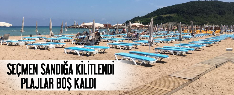 Sahiller boşaldı, İstanbul seçmeni Bodrum'u terk ediyor