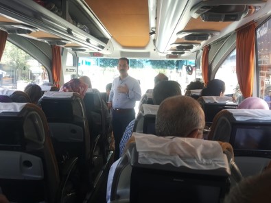 Seçim İçin Otobüslerle Erzincan'dan Yola Çıktılar