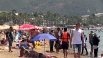 ORTAKENT YAHŞI - Turizm Merkezlerindeki Plajlarda Yoğunluk