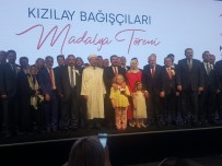 DİYANET İŞLERİ BAŞKANI - Türk Kızılayı'ndan SANKO'ya Platin Madalya