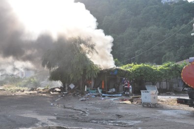 Zonguldak'ta Barakada Patlama Meydana Geldi Açıklaması 1 Yaralı