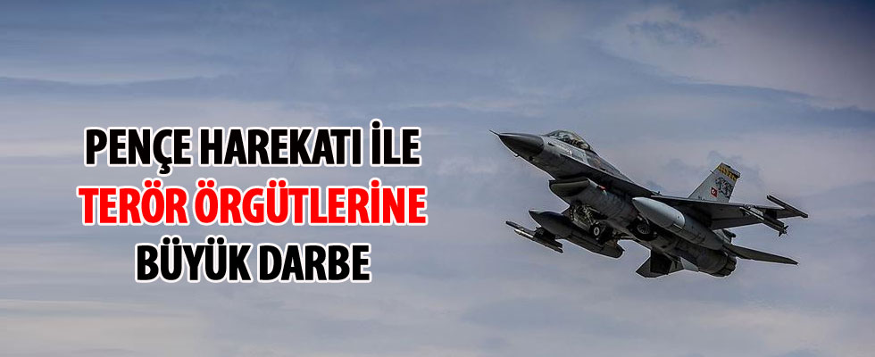 Hakurk'a Pençe Harekatı ile terör örgütlerine büyük darbe