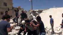 KAZAKISTAN - Esed rejiminin savaş uçakları İdlib'de sivilleri vurdu