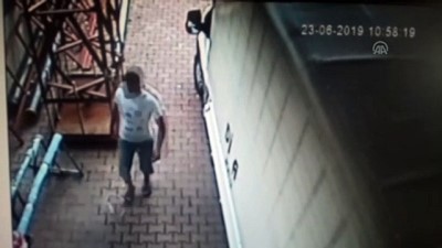 Adana'da Hırsızlık Şüphelisi Kamerada