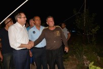 Ayvalık'ta Yangın Ahşap Çay Ocağını Küle Döndürdü