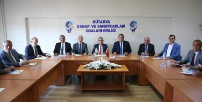 Başkan Alim Işık, Oda Başkanlarını Dinledi