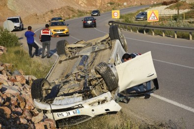 Gümüşhane'de 2 Ayrı Trafik Kazası Açıklaması 4 Yaralı