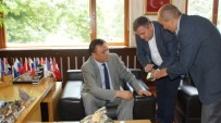 Kırgızistan Büyükelçisi, Çubuk'u Ziyaret Etti