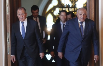 Rus Ve Mısırlı Dışişleri Bakanları Bir Araya Geldi