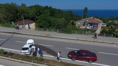 Sinop'ta Trafik Kazası 1 Yaralı