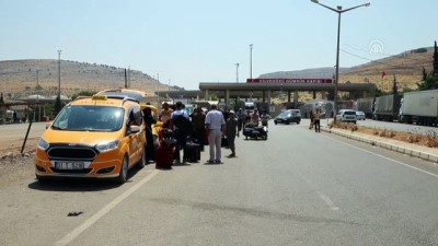 Suriyelilerin Bayram Dönüşleri Devam Ediyor