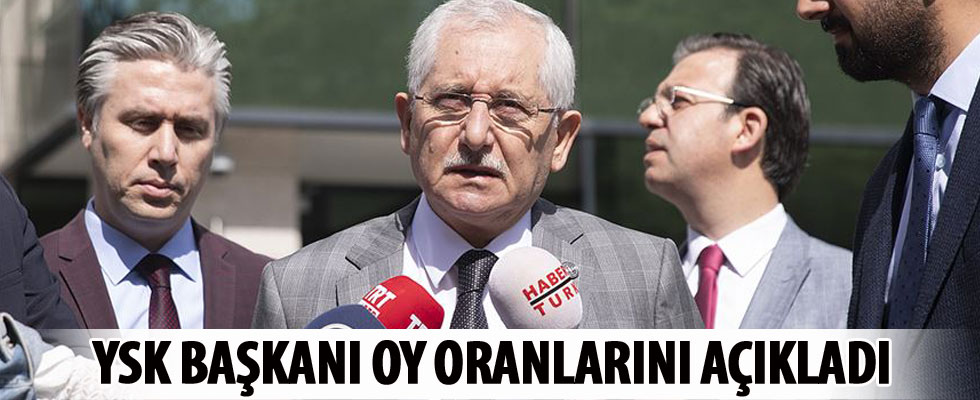 YSK Başkanı Güven'den açıklama