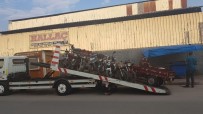 METRO DURAĞI - Adana'da Motosiklet Uygulaması