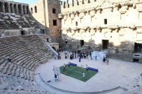İTALYAN - Antalya Open Startı  Aspendos'tan Verildi